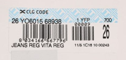 Acht Black Denim Cotton Bottoms Slim Fit Jeans