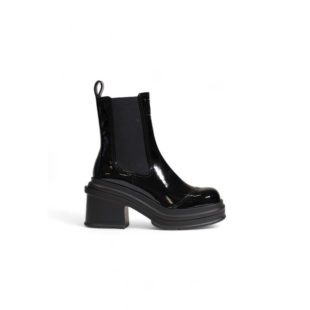 Armani Exchange Black Polyester Ankle