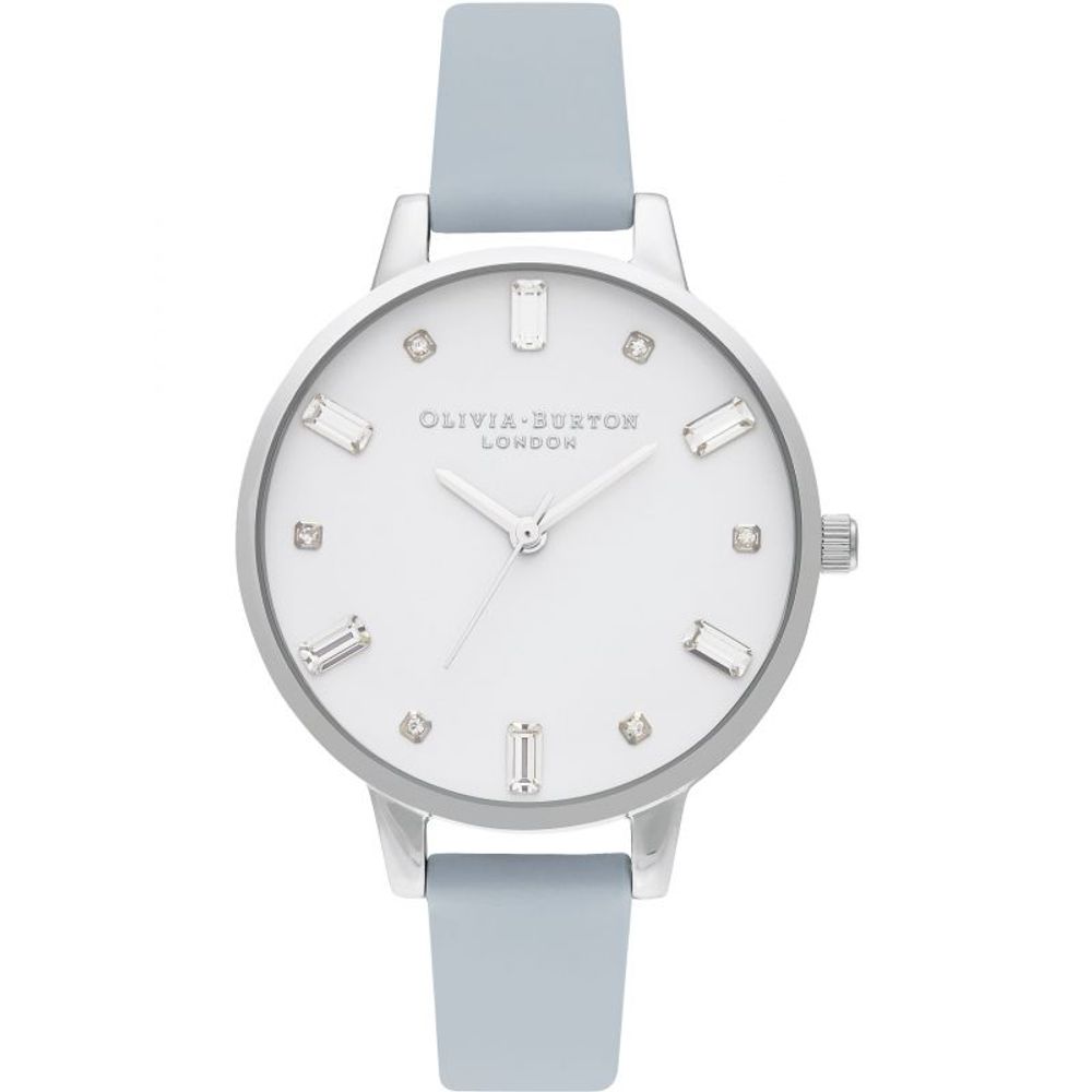 Olivia Burton Blue Artificial Leather Watch