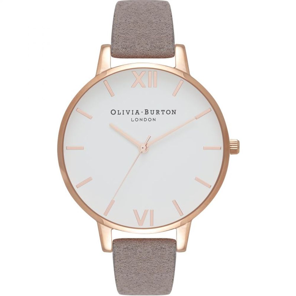 Olivia Burton Gray Artificial Leather Watch
