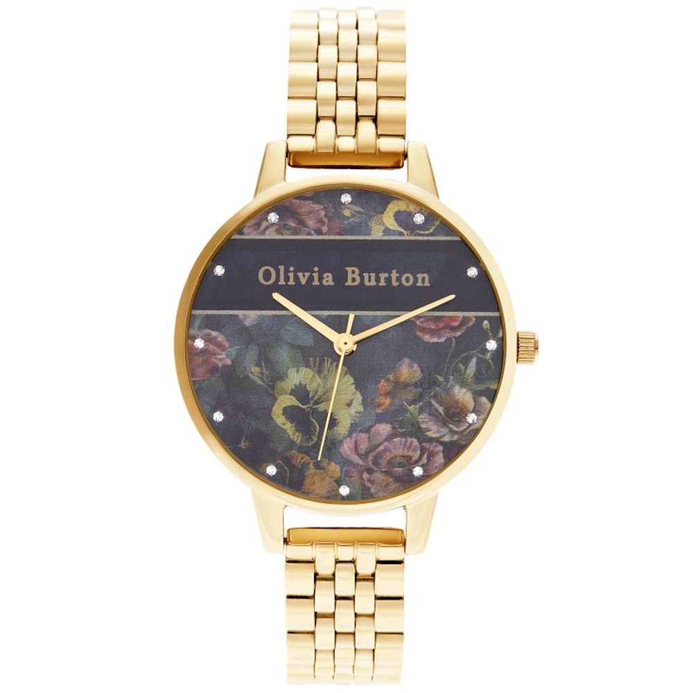 Olivia Burton Gold Stainless Steel Watch