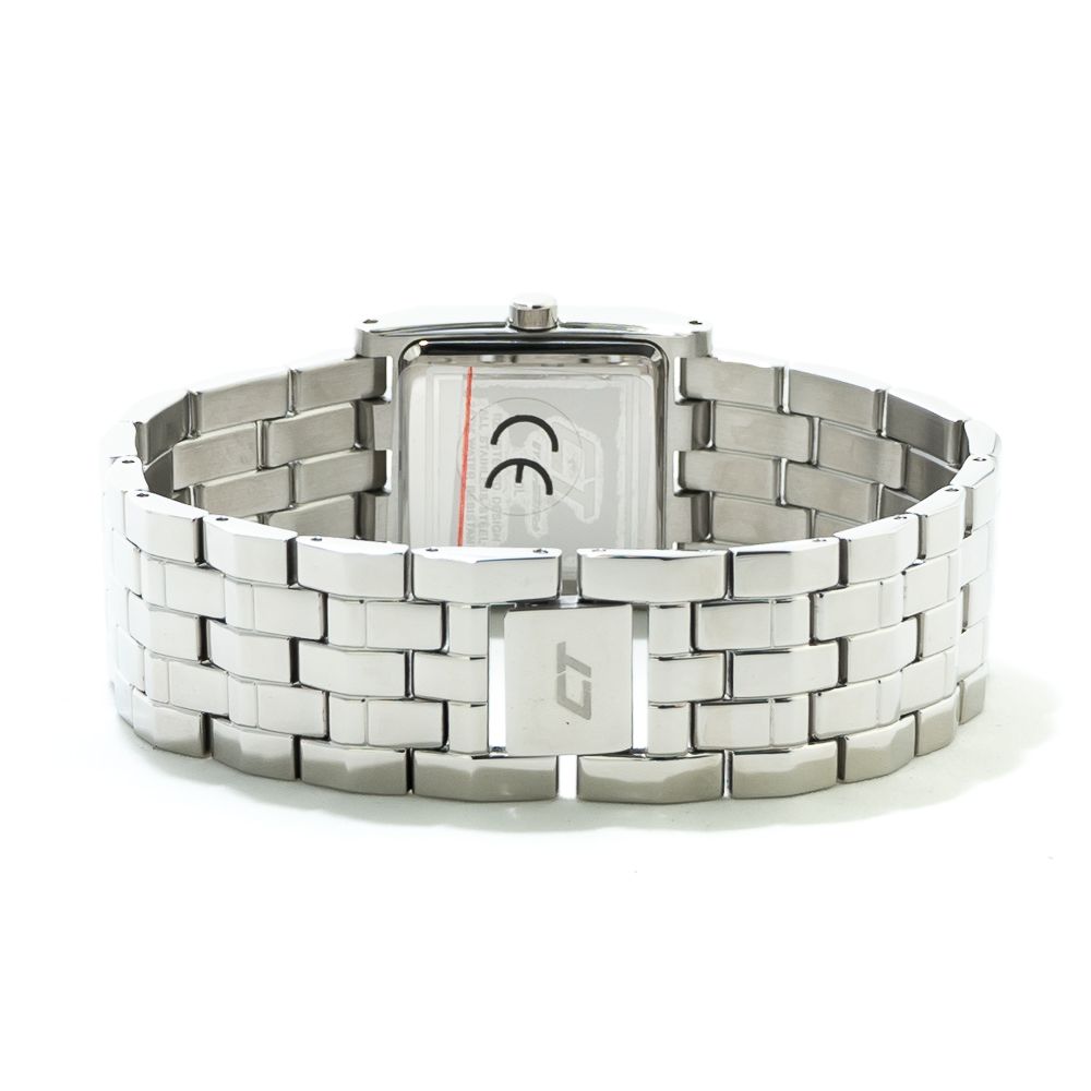 Chronotech Silver Stainless Steel Watch