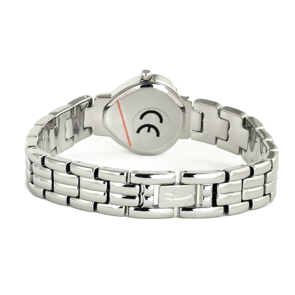 Chronotech Silver Stainless Steel Watch