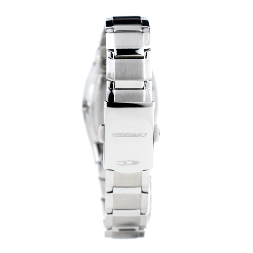 Chronotech Silver Stainless Steel Watch