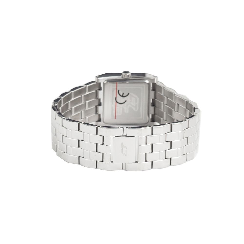 Chronotech Silver Stainless Steel Watch
