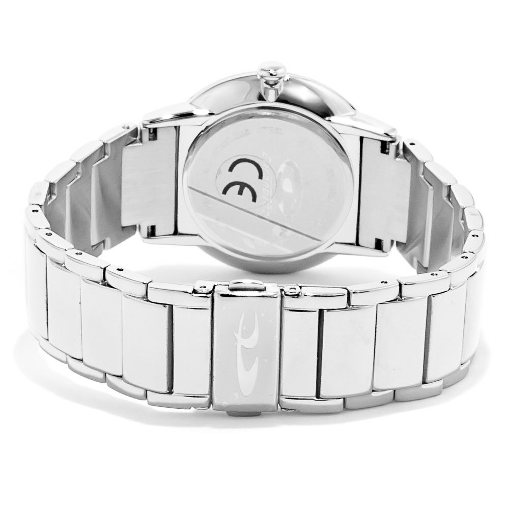 Chronotech Silver Stainless Steel Watch