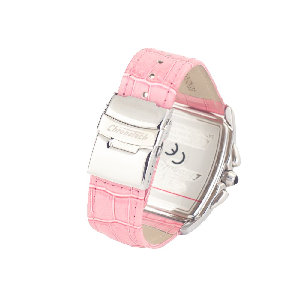 Chronotech Silver Stainless Steel Watch