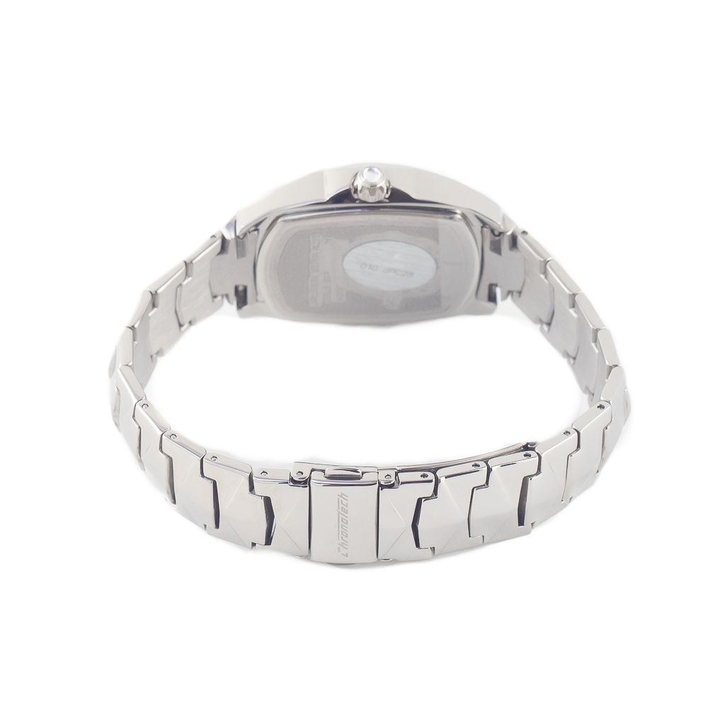 Chronotech Silver Stainless Steel Watch