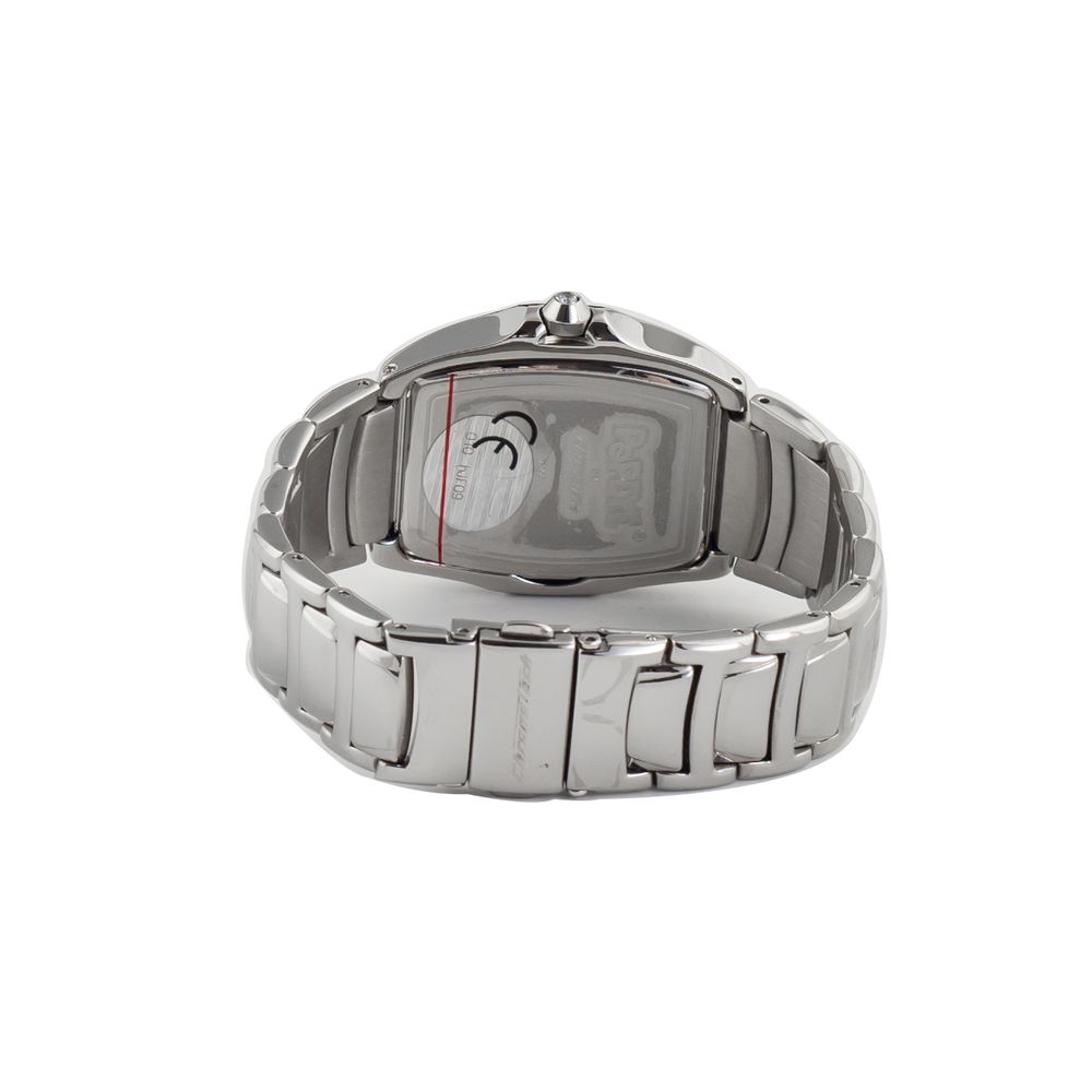 Chronotech Silver Stainless Steel Watch