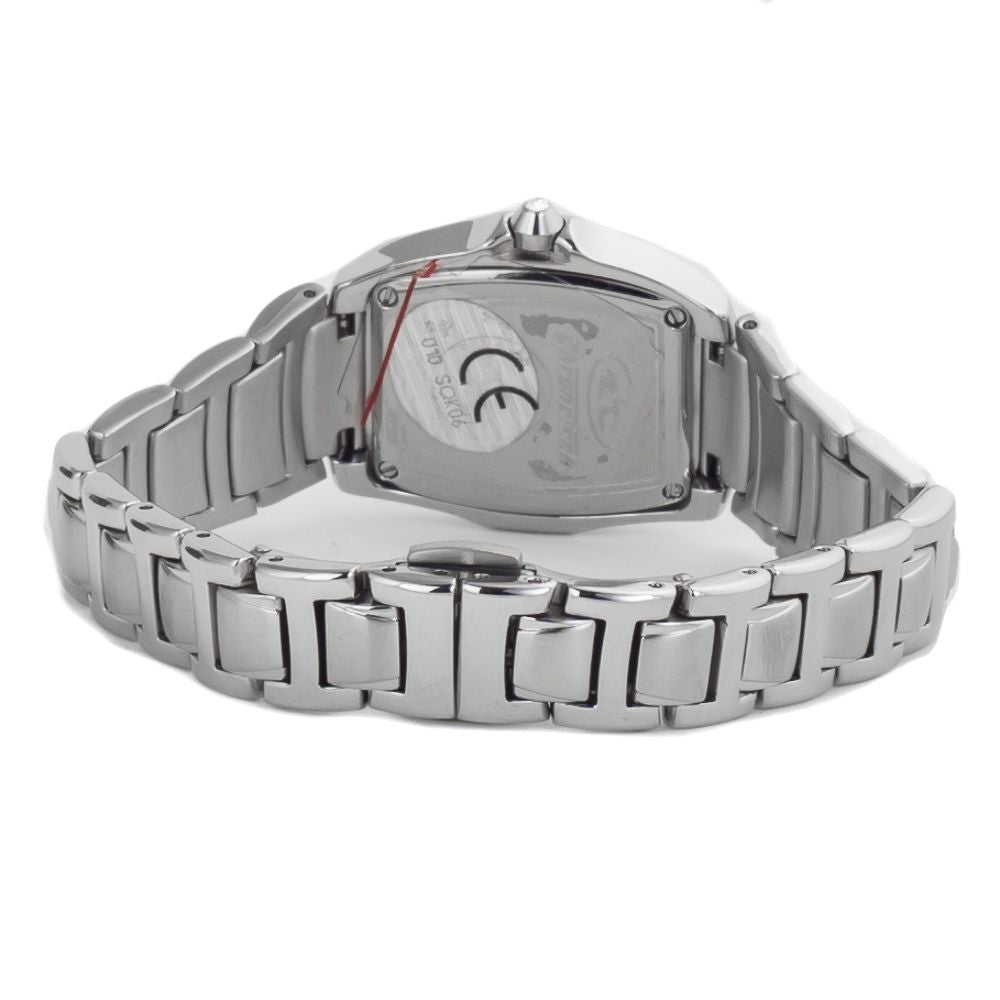 Chronotech Silver Stainless Steel Watch
