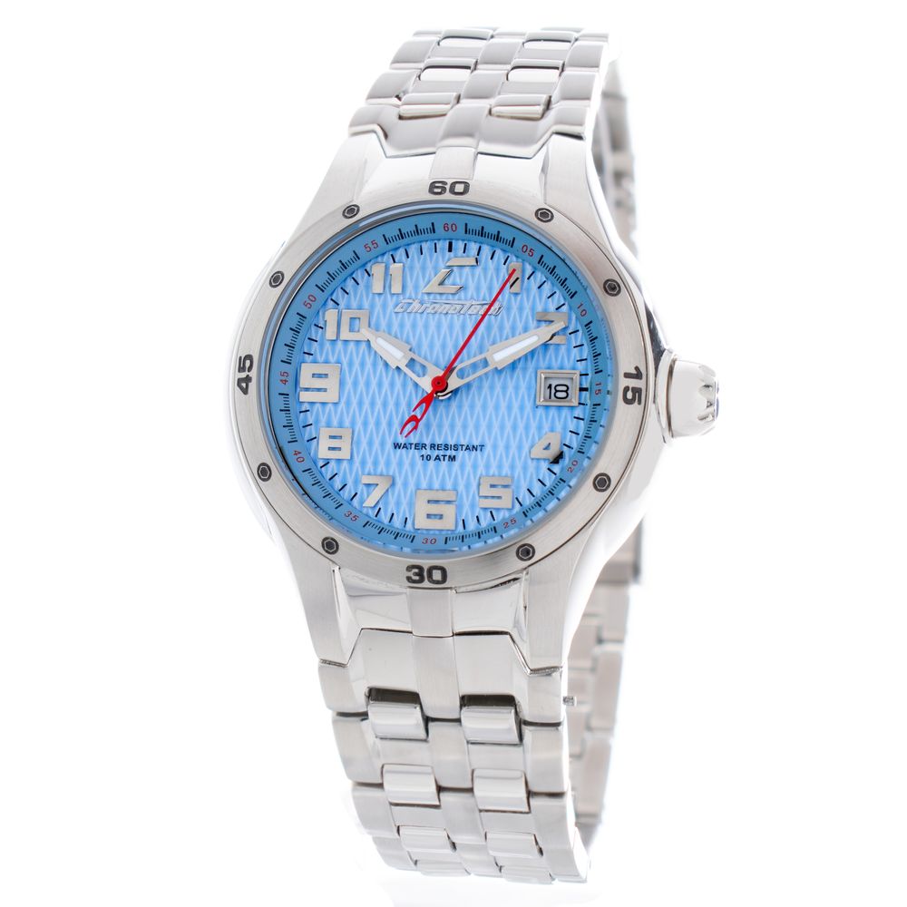 Chronotech Silver Stainless Steel Watch