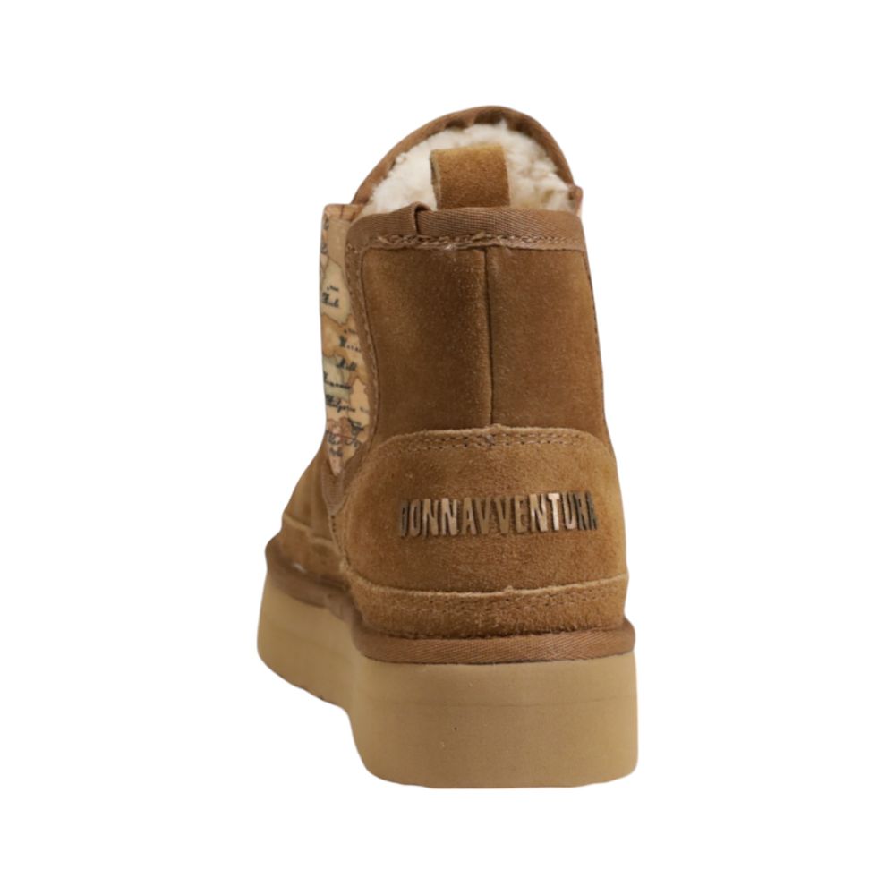 Alviero Martini Prima Classe Beige Leather Ankle