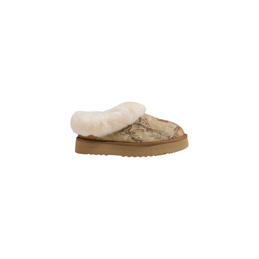 Alviero Martini Prima Classe Beige Fabric Ankle