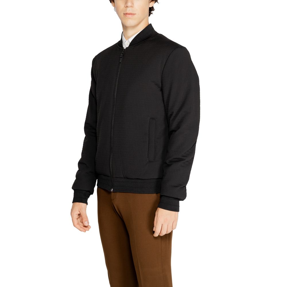Antony Morato Black Polyester Jackets & Coat