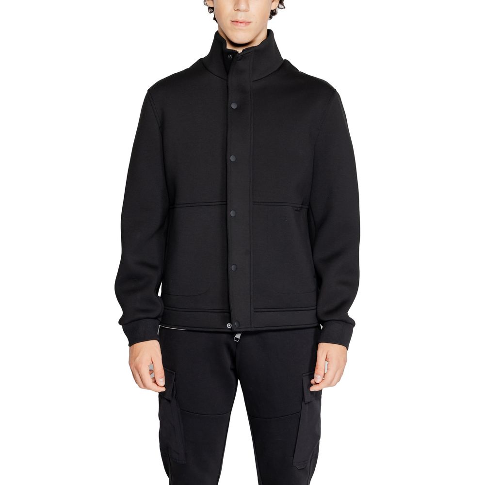Antony Morato Black Polyester Jackets & Coat