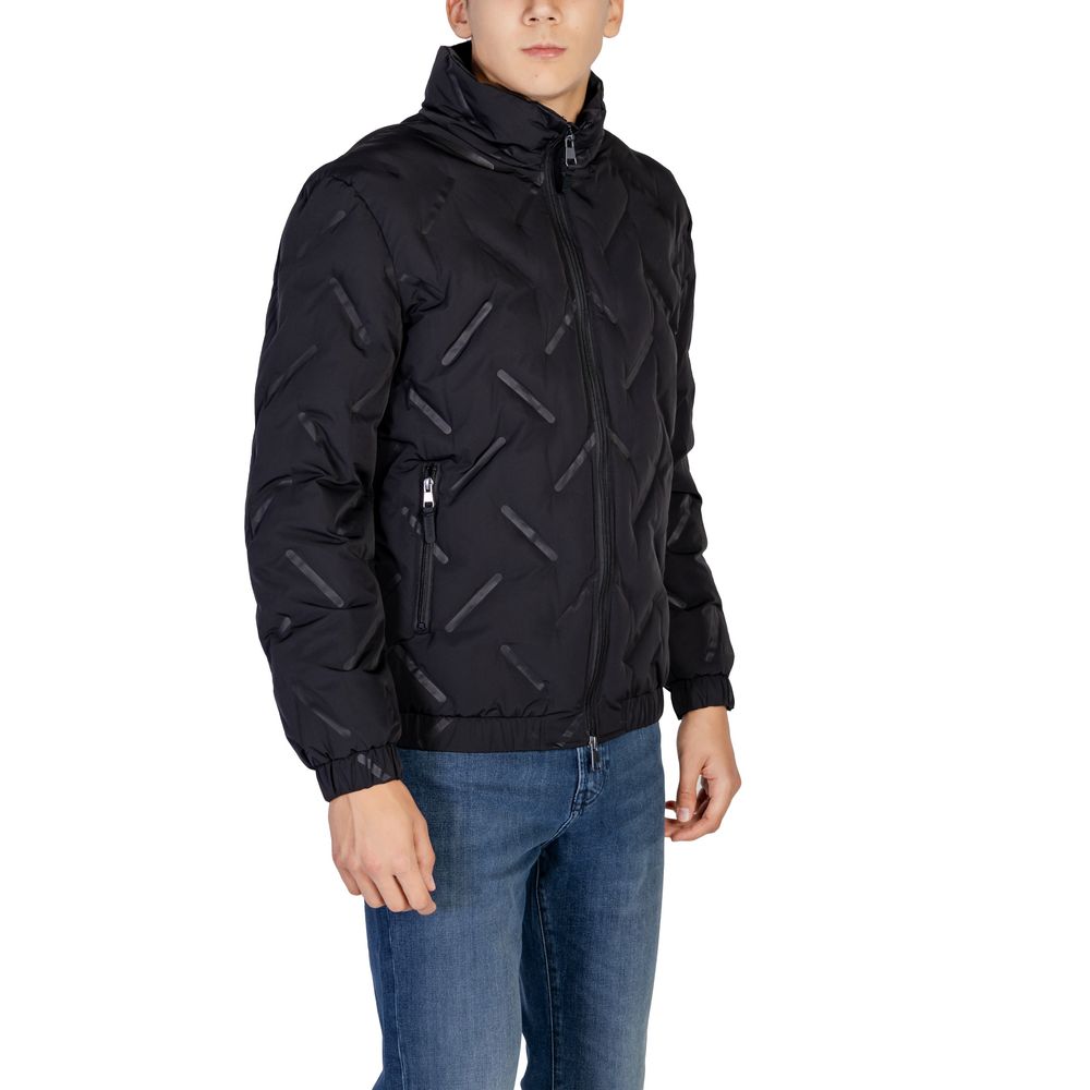 Antony Morato Black Polyester Jackets & Coat