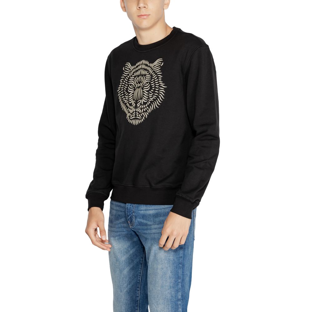 Antony Morato Black Cotton Sweatshirt