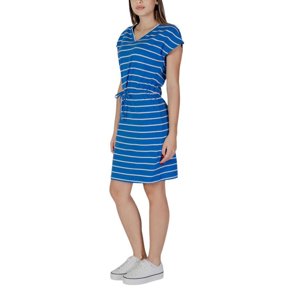 B.Young Blue Cotton Midi