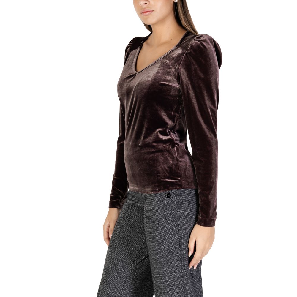 B.Young Brown Polyester Sportswear