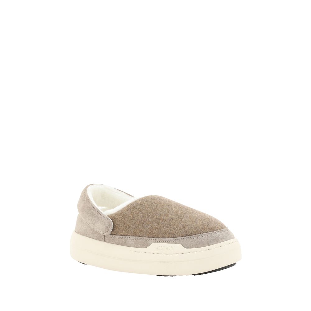 Moon Boot Furry Mules