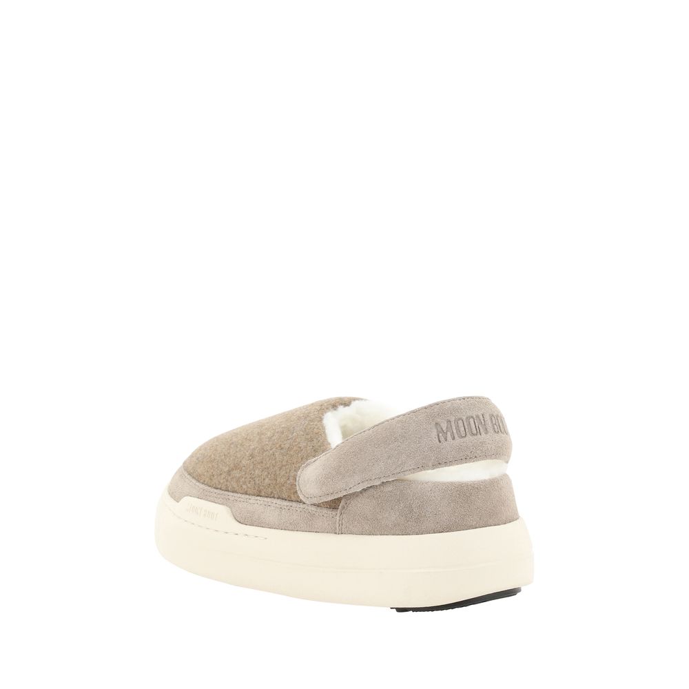 Moon Boot Furry Mules