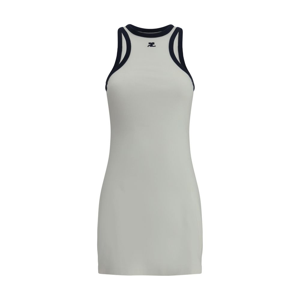 Courrèges Cotton Scuba mini Dress