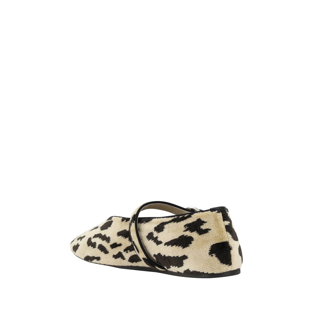 Le Monde Béryl Leopard Stella Ballerinas