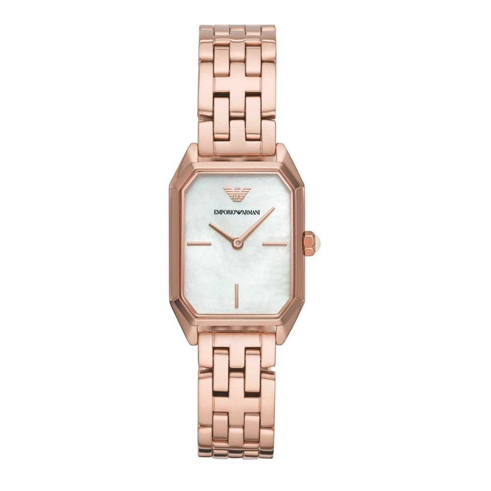 Armani Rose Gold Stainless Steel Watch