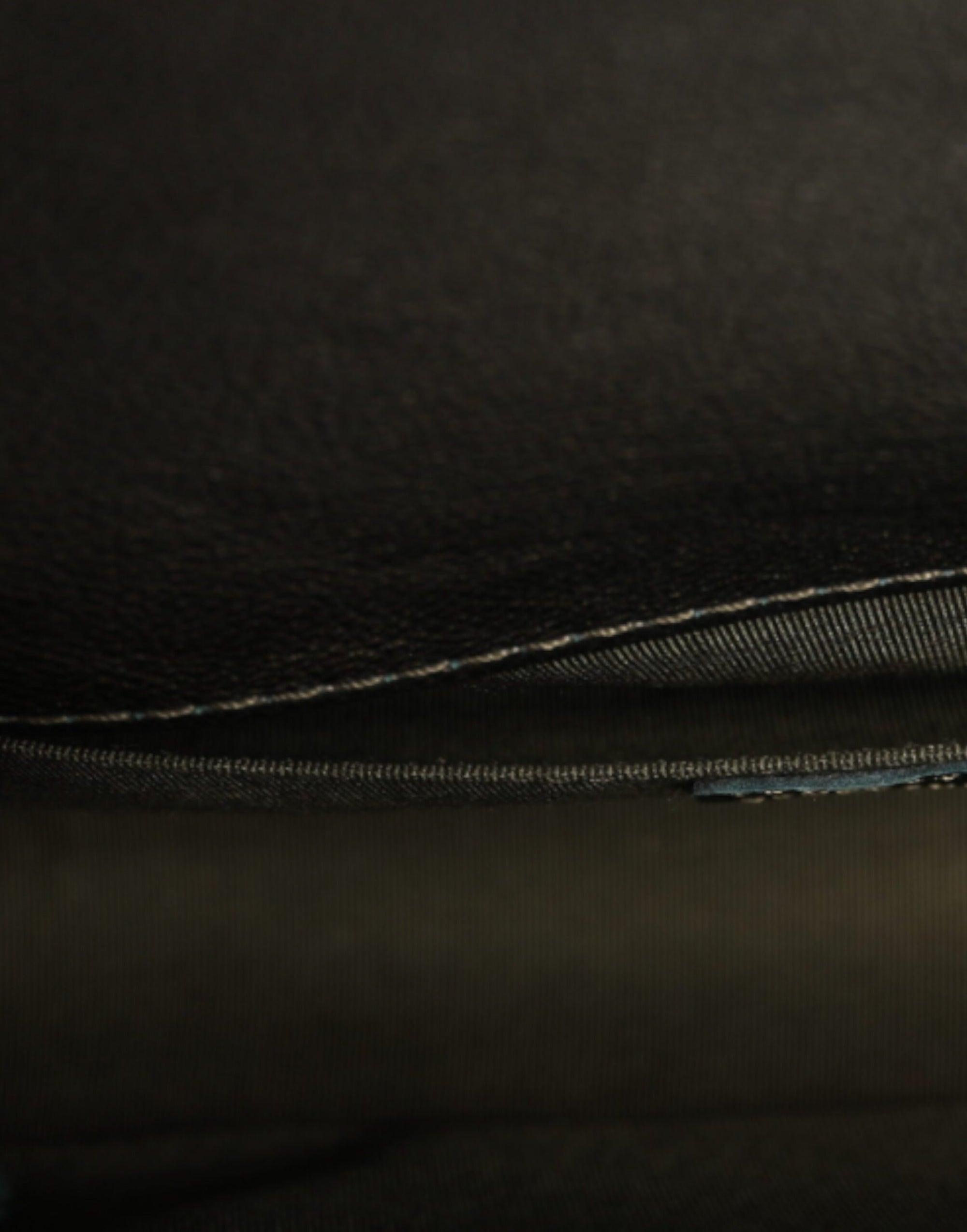 Chanel Dark Green Leather Shoulder Bag Gray Metal Purse Bag