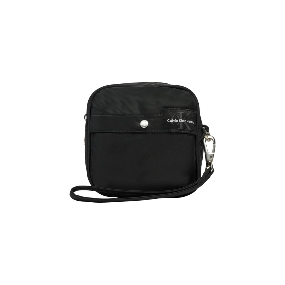 Calvin Klein Jeans Black Recycled Polyester Belt Bag