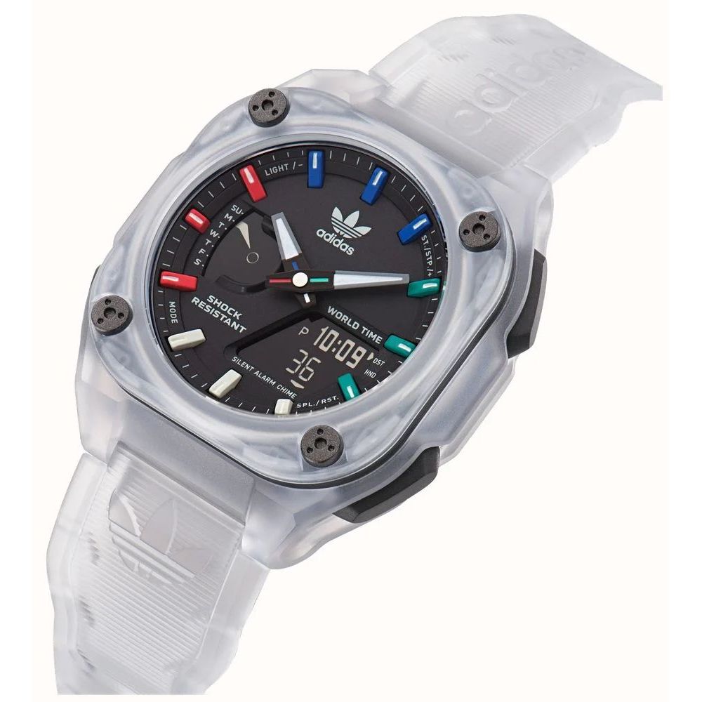 Adidas Transparent Synthetic Watch