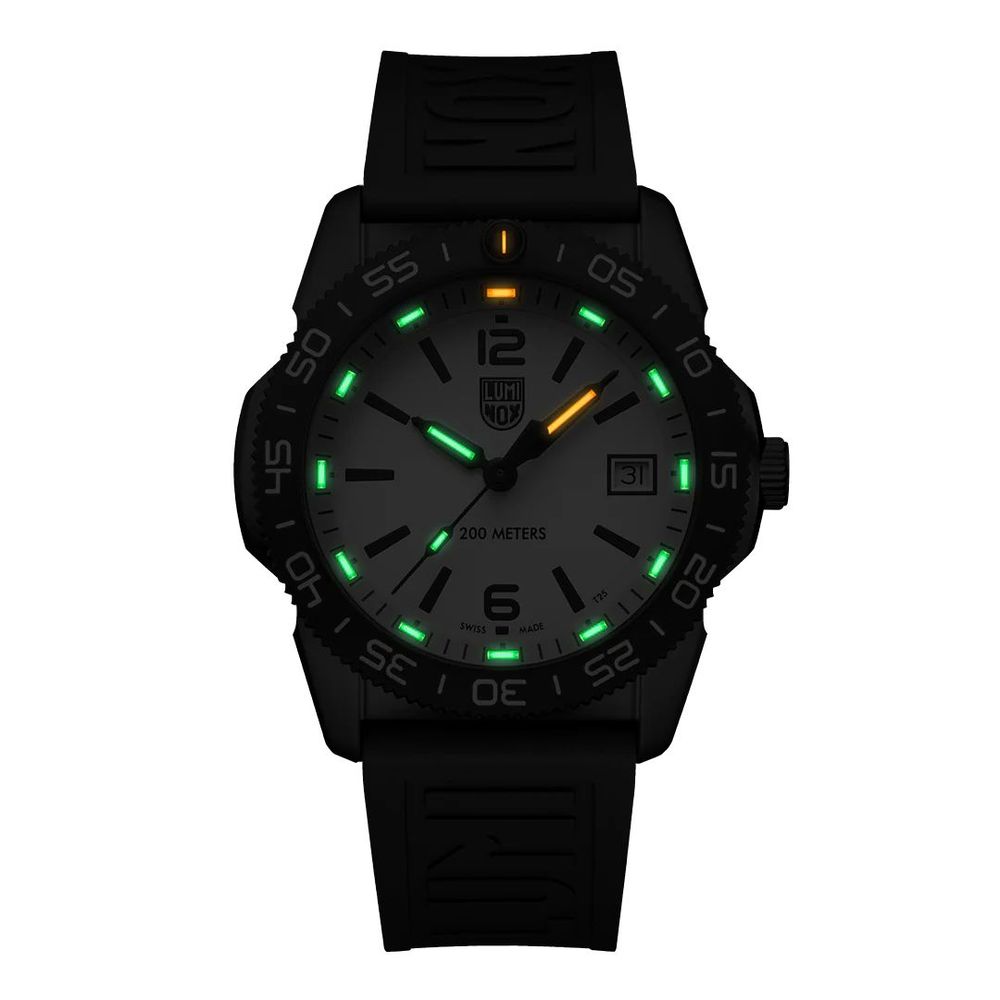 Luminox Black Rubber Watch