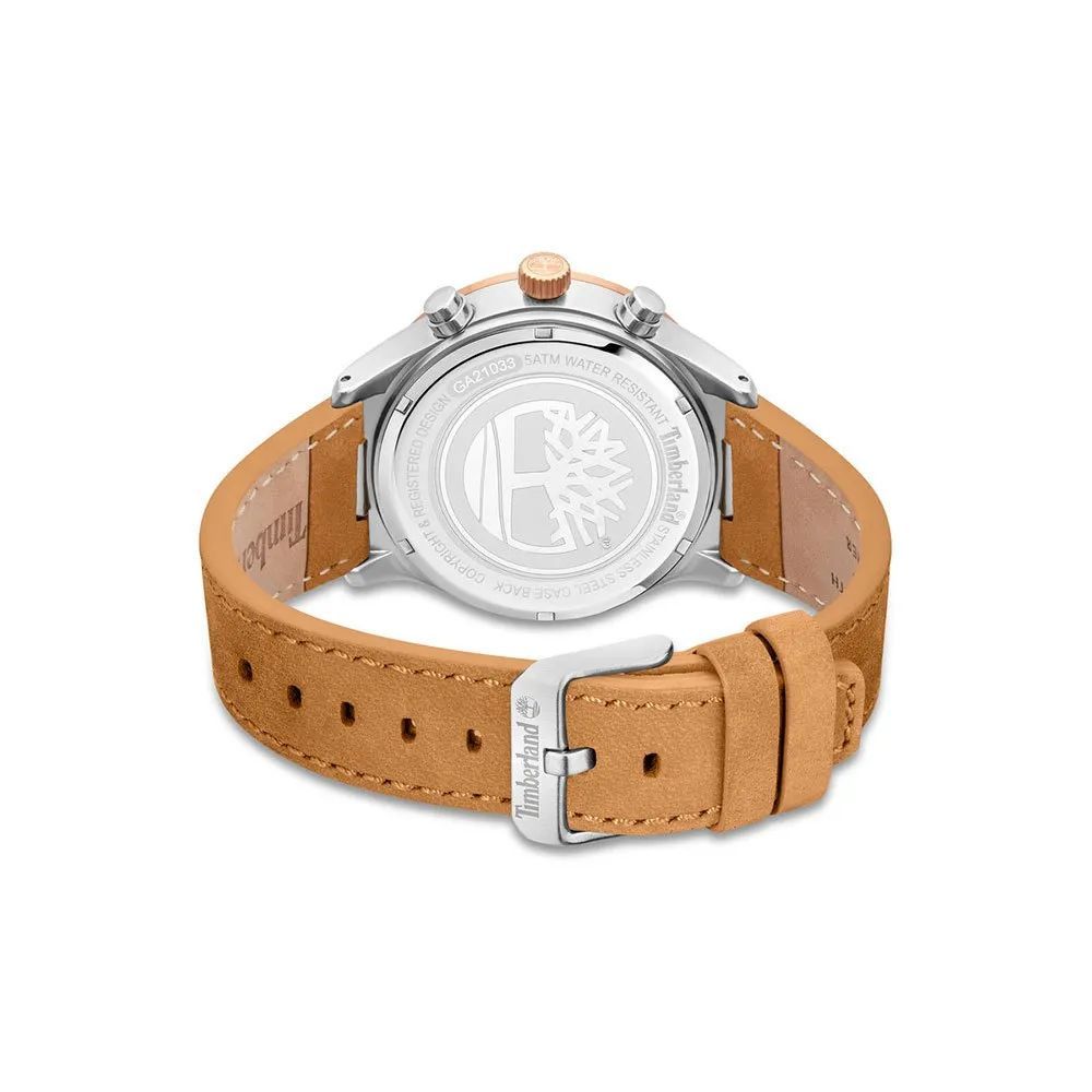 Timberland Brown Leather Watch