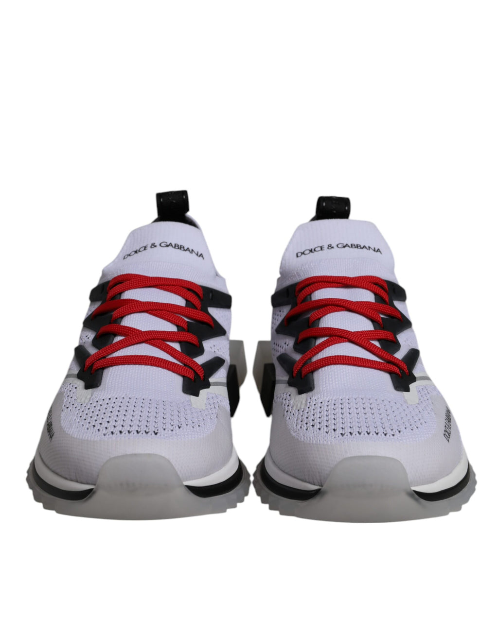 Dolce & Gabbana White SORRENTO Sport Stretch Sneakers Shoes