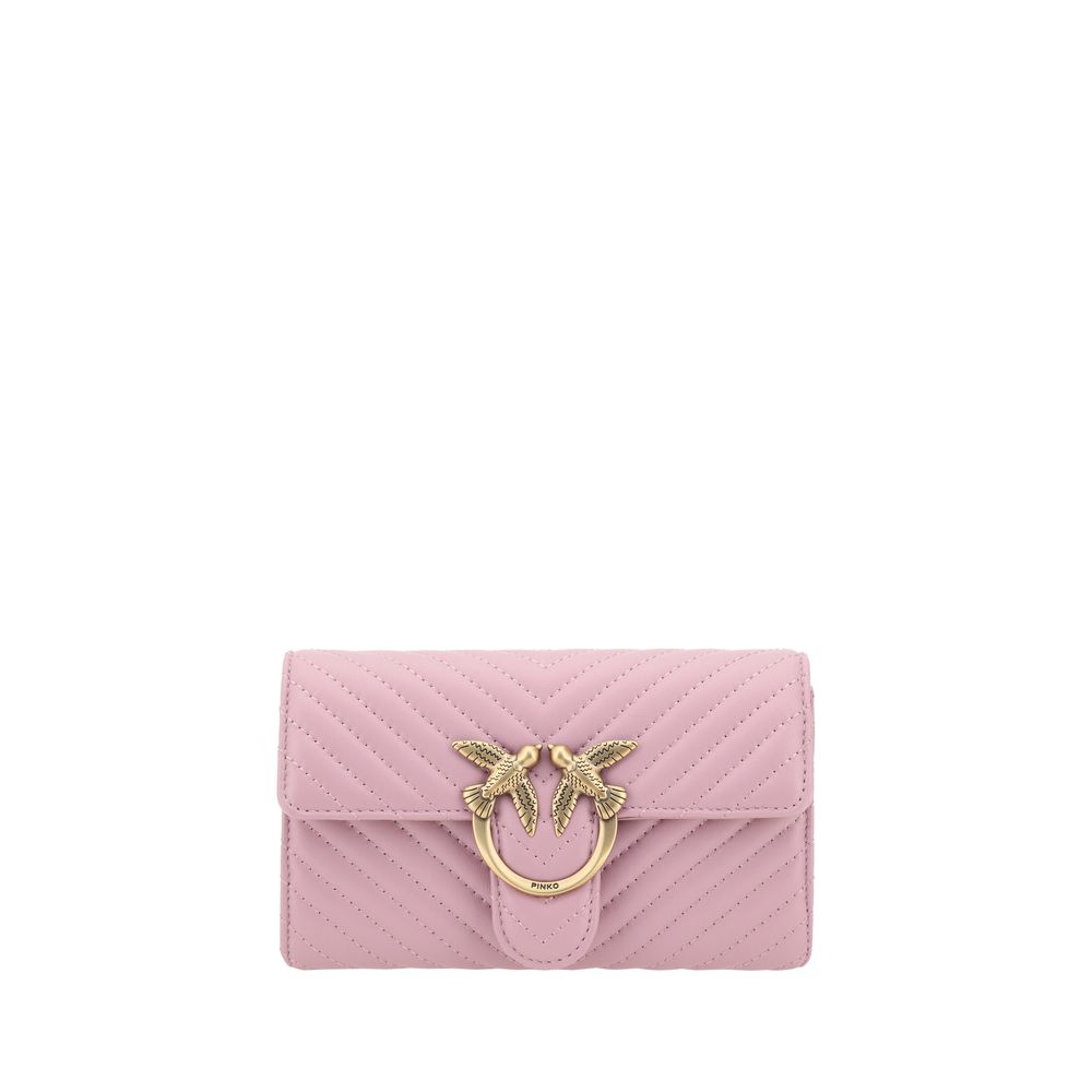 PINKO Love One Shoulder Wallet