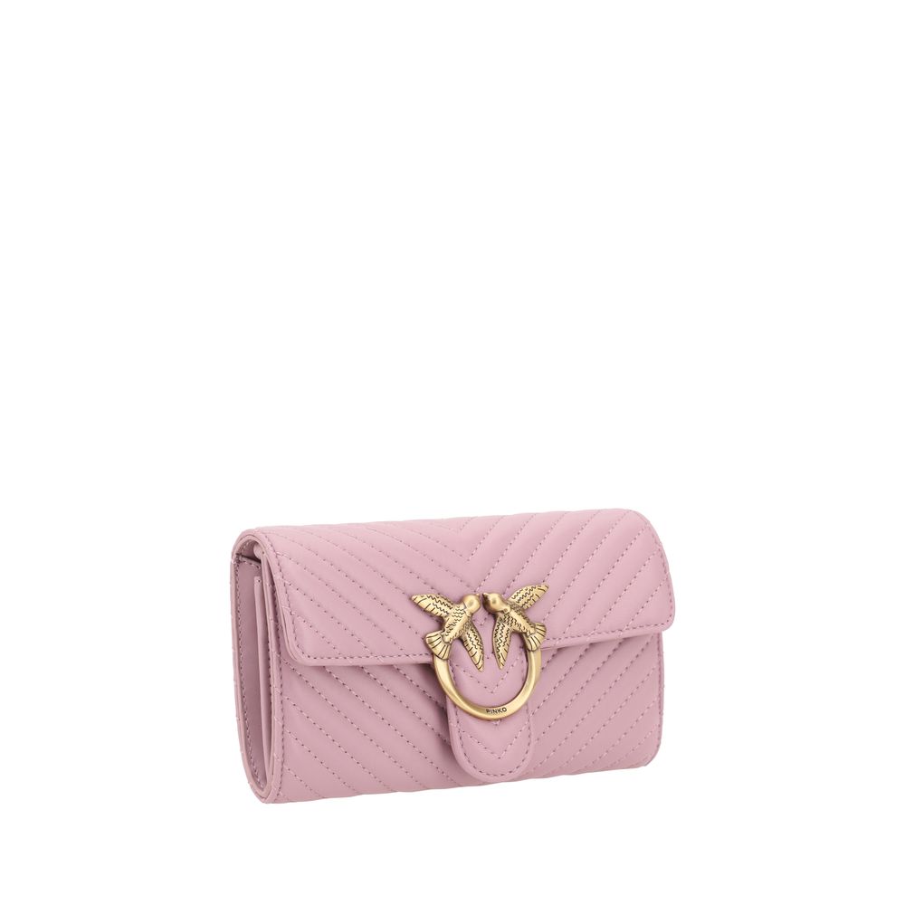 PINKO Love One Shoulder Wallet