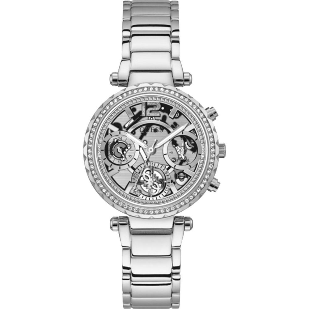 Guess Gray Stainless Steel Watch