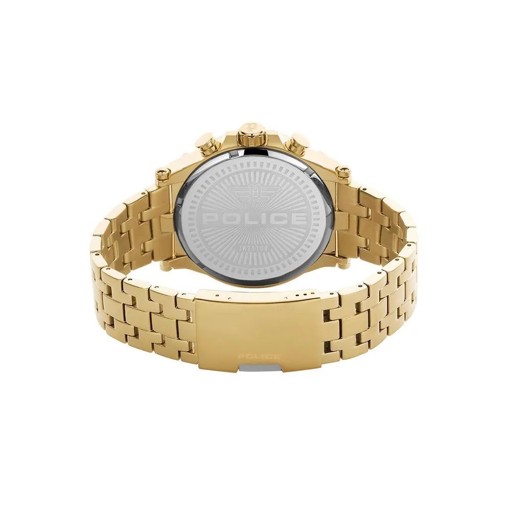 Police Gold Stainless Steel Watch
