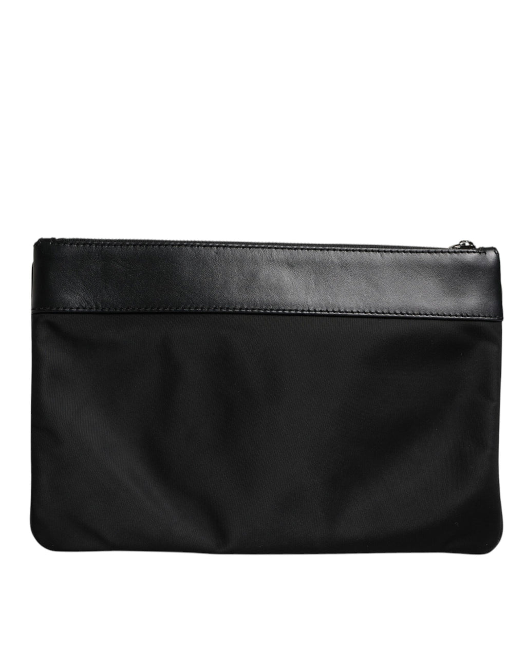 Dolce & Gabbana Multicolor Leopard Jacquard Print Logo Plaque Pouch Bag