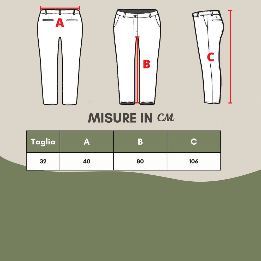 Armani Exchange Brown Cotton Pant