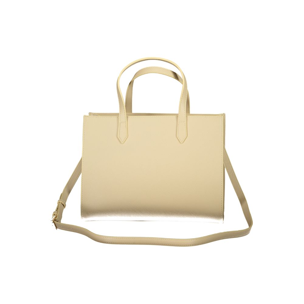 Mario Valentino Beige Polyethylene Handbag