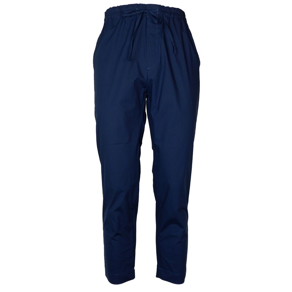 Alpha Studio Blue Cotton Jeans & Pant