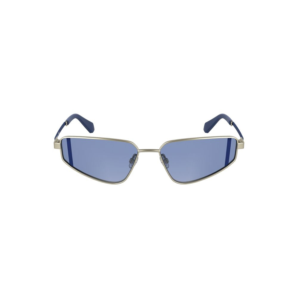 Calvin Klein Gray Metal Women Sunglass