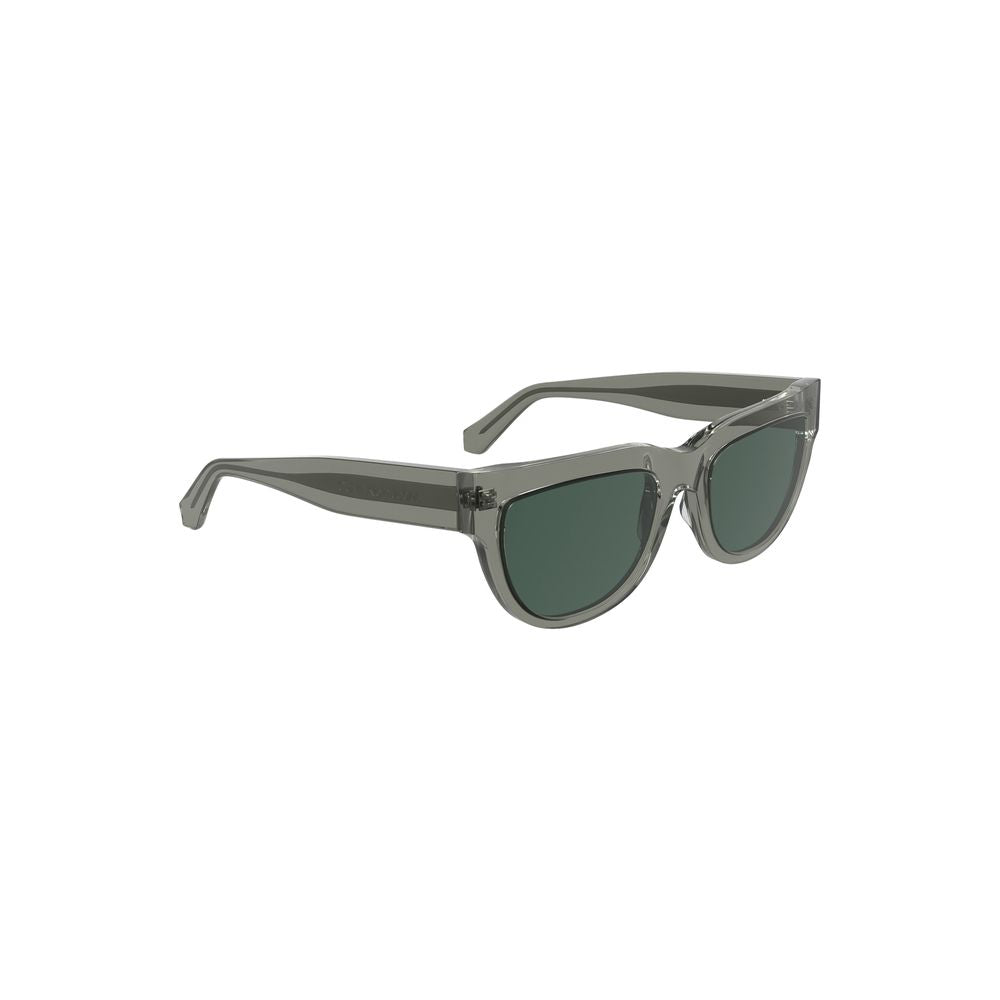 Calvin Klein Gray Acetate Women Sunglass