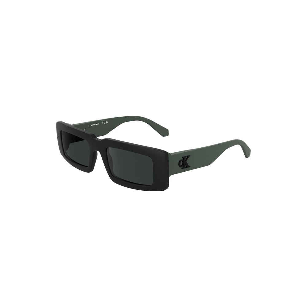 Calvin Klein Black Bio Based Fabric Sunglasses