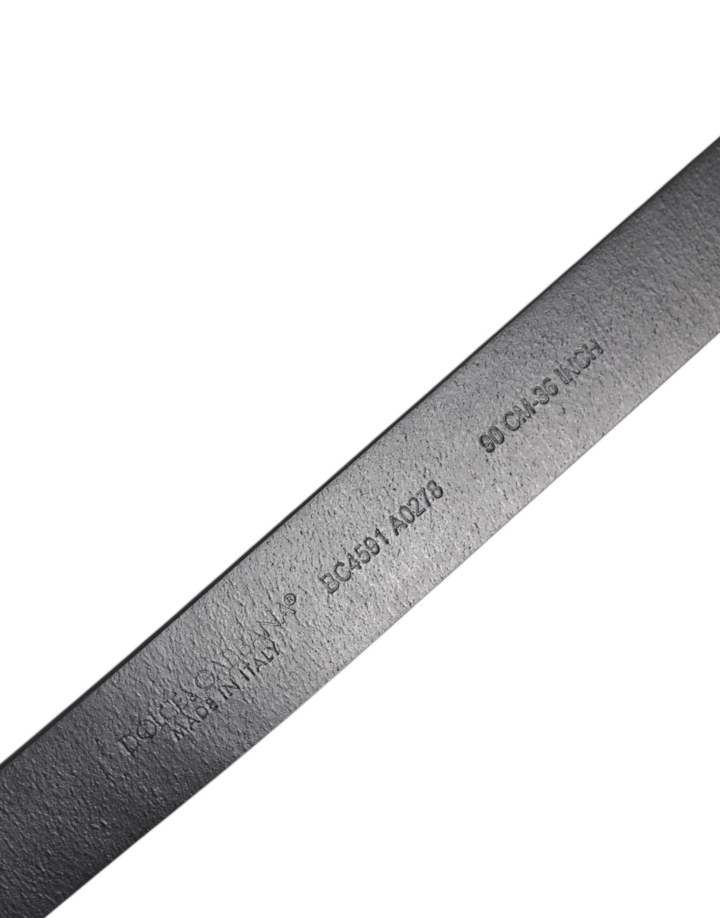 Dolce & Gabbana Brown Leather Gold Rectangle Buckle Belt