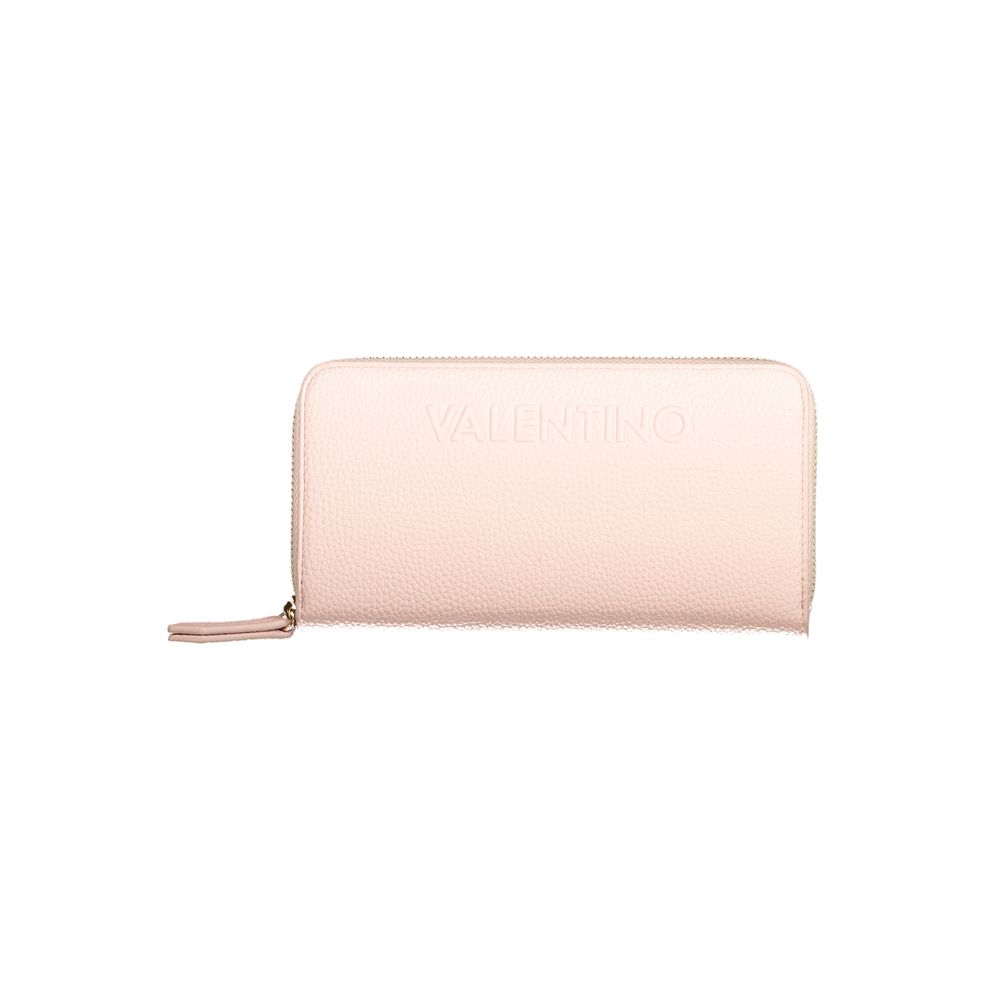 Mario Valentino Pink Polyethylene Wallet