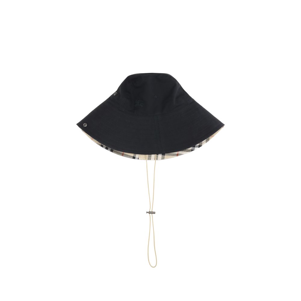 Burberry Check brim gabardine Bucket Hat
