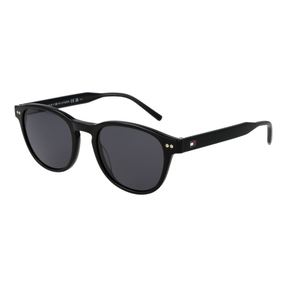 Tommy Hilfiger Black Men Sunglasses