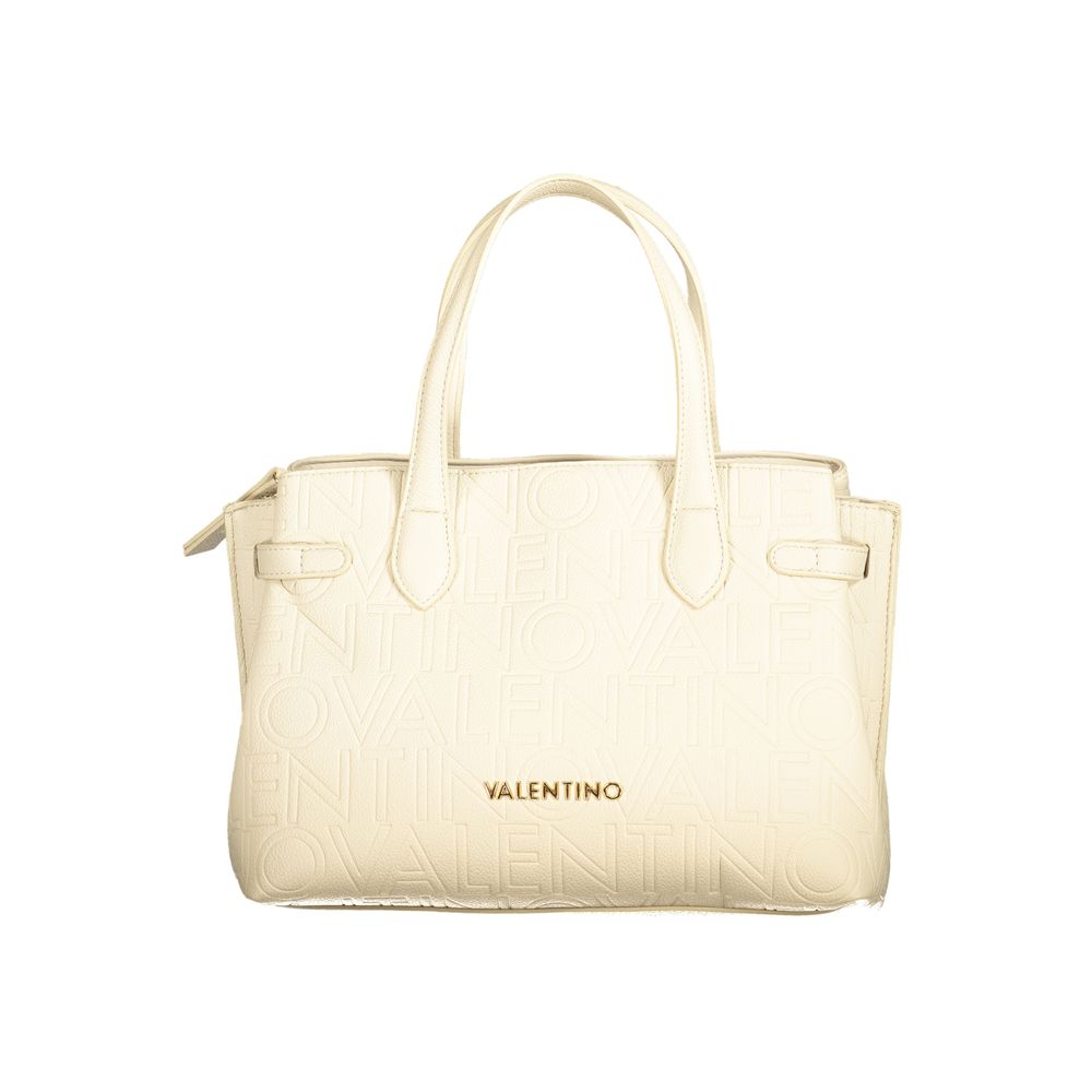 Mario Valentino Beige Polyethylene Women Handbag